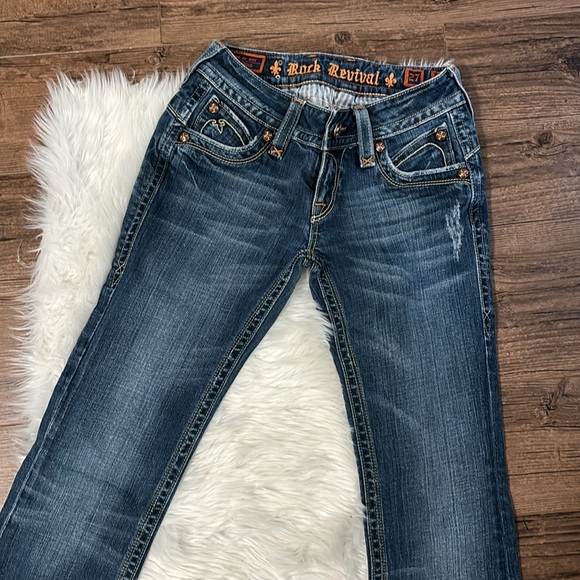 Rock Revival Boot Cut Jeans - Picture 2 of 9